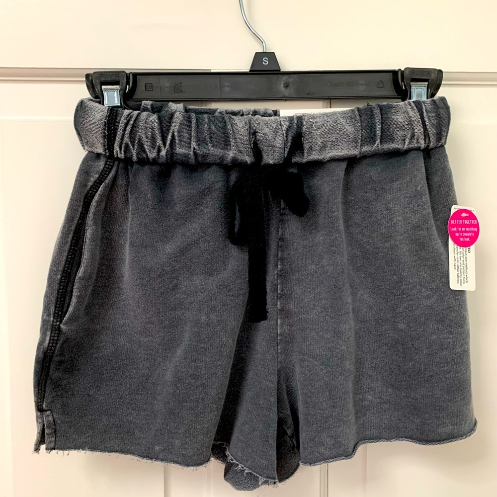 Grey Flititude Adorable Comfy Shorts New
